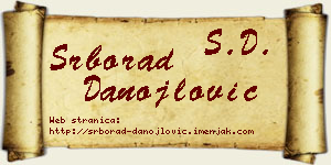 Srborad Danojlović vizit kartica